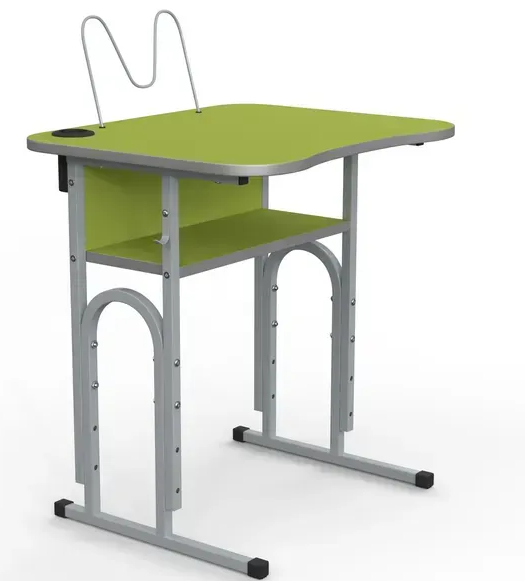 Стіл учнівський 05 №4-7/600х500 без полиці МФ Вересень